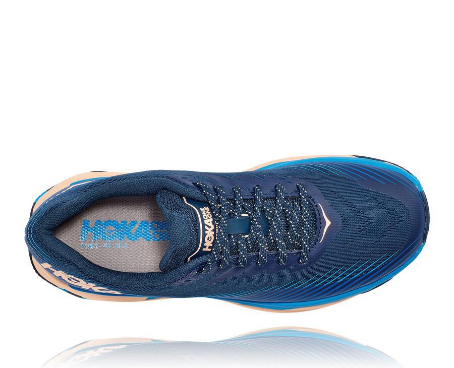 Tenis Trail Hoka One One Feminino Azuis - Torrent 2 - 936-DUXICQ